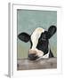 Holstein Cow II-Jade Reynolds-Framed Art Print