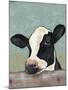 Holstein Cow II-Jade Reynolds-Mounted Art Print