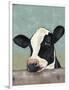 Holstein Cow II-Jade Reynolds-Framed Art Print