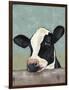 Holstein Cow II-Jade Reynolds-Framed Art Print