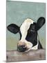 Holstein Cow II-Jade Reynolds-Mounted Art Print