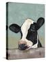 Holstein Cow II-Jade Reynolds-Stretched Canvas