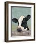 Holstein Cow II-Jade Reynolds-Framed Art Print