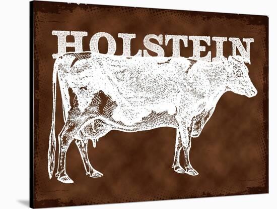 Holstein Cow-null-Stretched Canvas