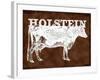 Holstein Cow-null-Framed Giclee Print