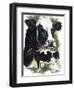 Holstein Cow-Barbara Keith-Framed Giclee Print