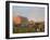 Holstein dairy cows outside a barn, Boyd, Wisconsin, USA-Chuck Haney-Framed Photographic Print