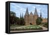 Holsten Gate of Hanseatic City of Lubeck-null-Framed Stretched Canvas