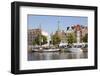 Holstenhafen at River Untertrave, Lubeck, Schleswig Holstein, Germany, Europe-Markus Lange-Framed Photographic Print