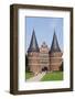 Holstentor Gate, Lubeck, UNESCO World Heritage Site, Schleswig Holstein, Germany, Europe-Markus Lange-Framed Photographic Print