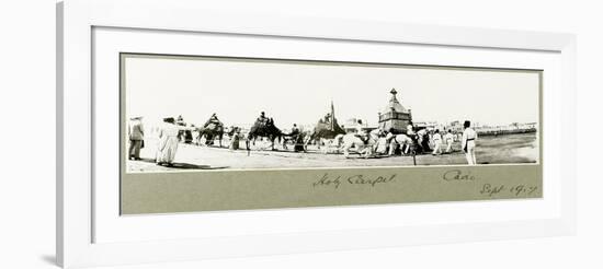 Holy Carpet, Cairo, September 1917-Capt. Arthur Rhodes-Framed Giclee Print