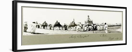 Holy Carpet, Cairo, September 1917-Capt. Arthur Rhodes-Framed Giclee Print