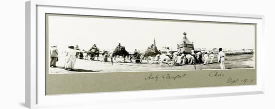 Holy Carpet, Cairo, September 1917-Capt. Arthur Rhodes-Framed Giclee Print