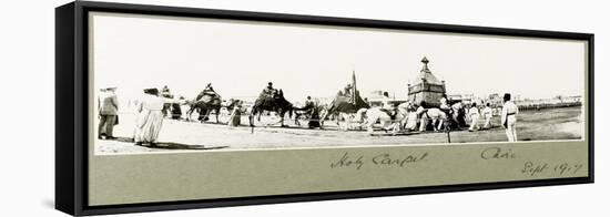 Holy Carpet, Cairo, September 1917-Capt. Arthur Rhodes-Framed Stretched Canvas