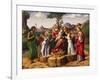 Holy Conversation or Madonna Enthroned with Child-Giovanni Battista Cima Da Conegliano-Framed Giclee Print