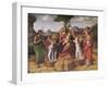 Holy Conversation (The Holy Family Surrounded by Angels, Saint Lucy and Saint John the Baptiste), S-Giovanni Battista Cima Da Conegliano-Framed Giclee Print