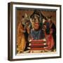 Holy Conversation-Domenico Ghirlandaio-Framed Giclee Print