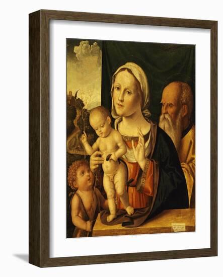 Holy Conversation-Marco Palmezzano-Framed Giclee Print