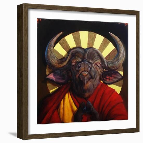 Holy Cow II-Lucia Heffernan-Framed Art Print