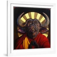 Holy Cow II-Lucia Heffernan-Framed Art Print