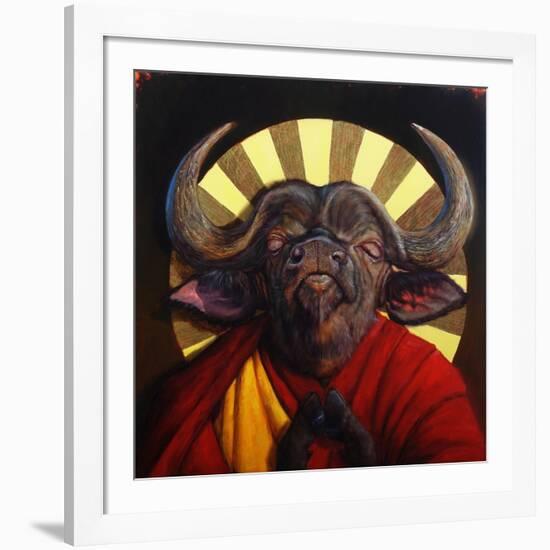 Holy Cow II-Lucia Heffernan-Framed Art Print