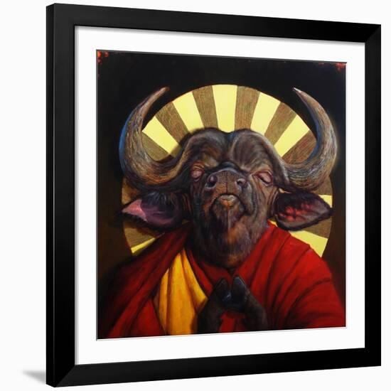 Holy Cow II-Lucia Heffernan-Framed Art Print