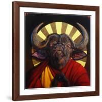 Holy Cow II-Lucia Heffernan-Framed Art Print