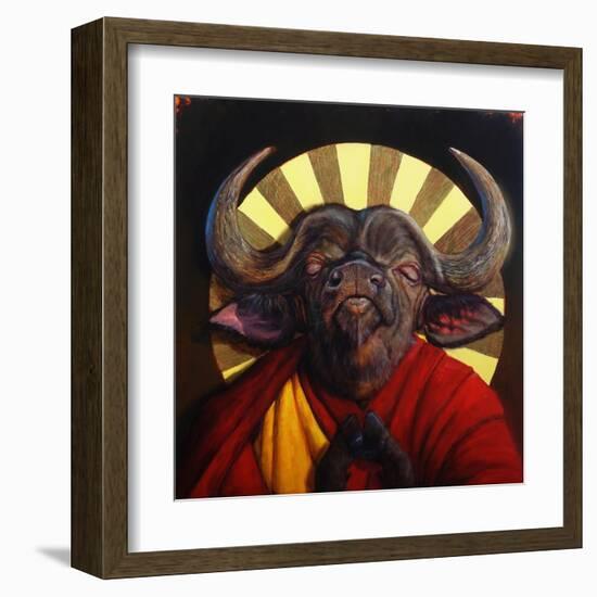 Holy Cow II-Lucia Heffernan-Framed Art Print