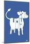 Holy Cow Text Poster-null-Mounted Poster