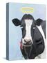 Holy Cow-Fab Funky-Stretched Canvas