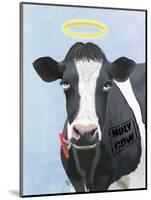 Holy Cow-Fab Funky-Mounted Art Print