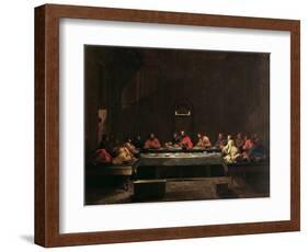 Holy Eucharist, C.1638-40-Nicolas Poussin-Framed Giclee Print