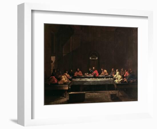 Holy Eucharist, C.1638-40-Nicolas Poussin-Framed Giclee Print