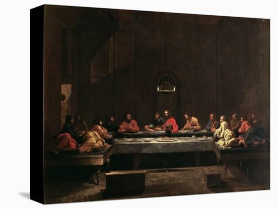 Holy Eucharist, C.1638-40-Nicolas Poussin-Stretched Canvas