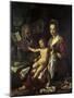 Holy Family, 16th century-Agnolo Bronzino-Mounted Giclee Print