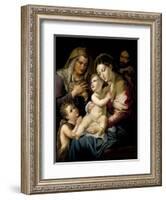 Holy Family, 1839-Jose De Madrazo Y Agudo-Framed Giclee Print