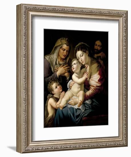 Holy Family, 1839-Jose De Madrazo Y Agudo-Framed Giclee Print