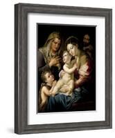 Holy Family, 1839-Jose De Madrazo Y Agudo-Framed Giclee Print