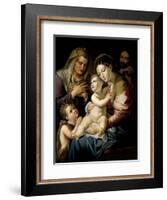 Holy Family, 1839-Jose De Madrazo Y Agudo-Framed Giclee Print