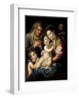 Holy Family, 1839-Jose De Madrazo Y Agudo-Framed Giclee Print