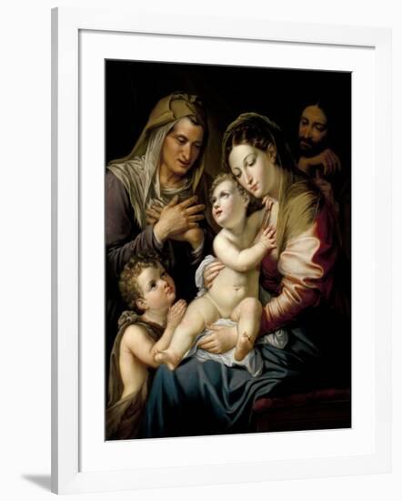 Holy Family, 1839-Jose De Madrazo Y Agudo-Framed Giclee Print