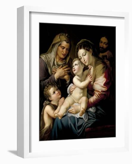 Holy Family, 1839-Jose De Madrazo Y Agudo-Framed Giclee Print