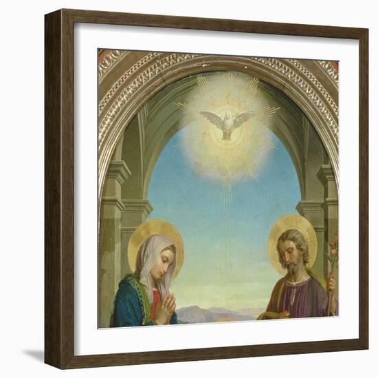 Holy Family, 1898-Alessandro Franchi-Framed Giclee Print