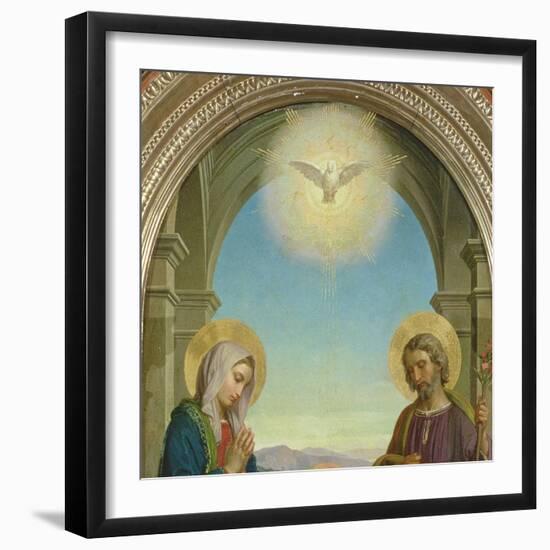 Holy Family, 1898-Alessandro Franchi-Framed Giclee Print