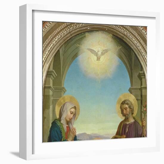 Holy Family, 1898-Alessandro Franchi-Framed Giclee Print