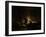 Holy Family at Night-Rembrandt van Rijn-Framed Art Print