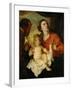 Holy Family, circa 1626-1628-Sir Anthony Van Dyck-Framed Giclee Print