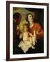 Holy Family, circa 1626-1628-Sir Anthony Van Dyck-Framed Giclee Print