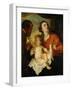 Holy Family, circa 1626-1628-Sir Anthony Van Dyck-Framed Giclee Print