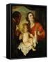 Holy Family, circa 1626-1628-Sir Anthony Van Dyck-Framed Stretched Canvas